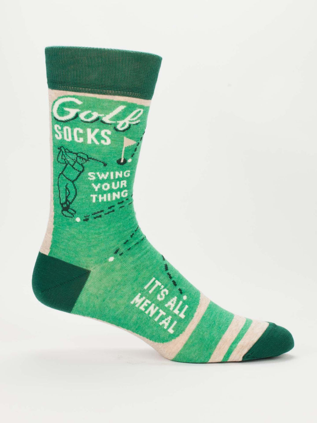 Blue Q | Golf Men's Socks — Homing Instincts